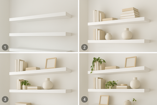 How to Style Shelves Like a Designer: A Step-by-Step Guide