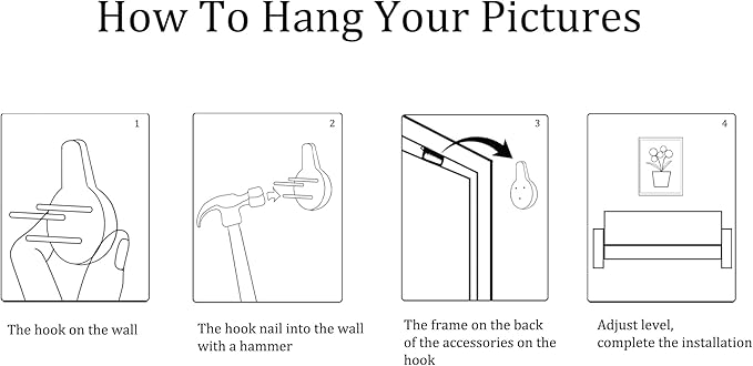 HGUAOA Mountain Canvas Wall Art Rustic Lake Landscape - Nature & Forest Scenery Paintings Pictures for Living Room & Bedroom Wall Decor Vintage Artwork for Walls