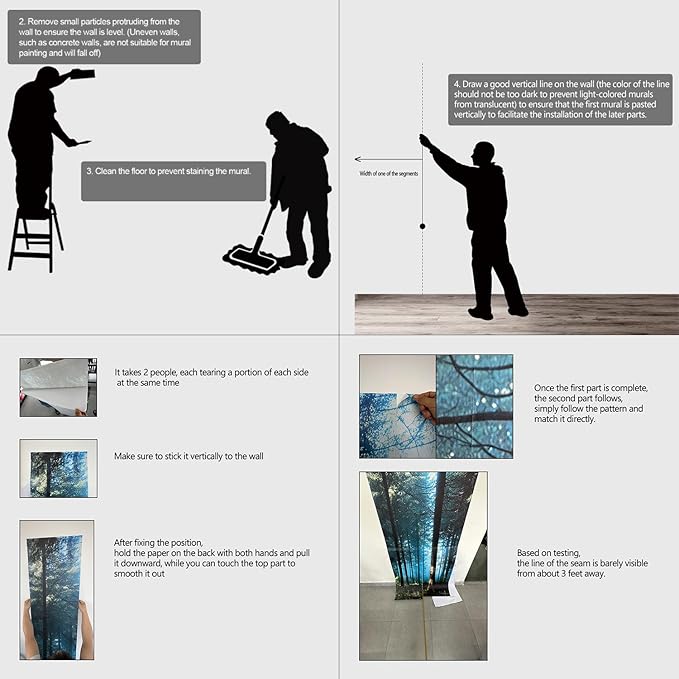 Planet Wall murals Peel and Stick Galaxy Wallpaper for Bedroom Nursery Room - 85"x118"