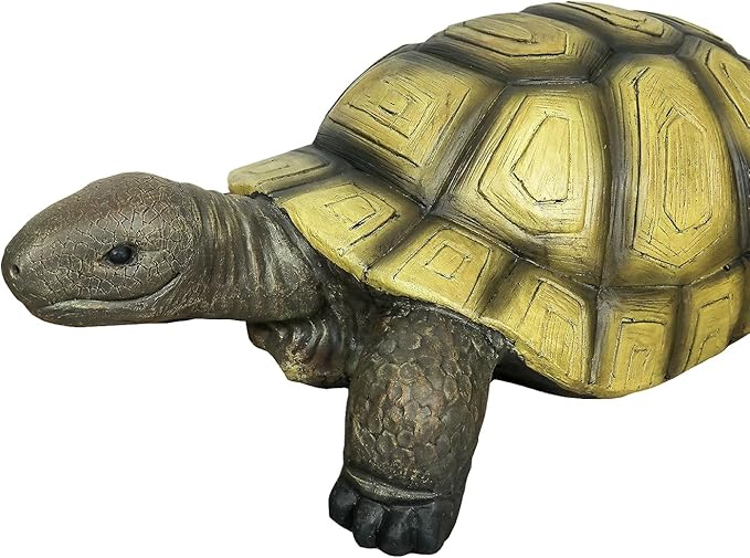 SKYFIRE Turtle Statues for Garden - 34.2” x 18.1” x 11.4” Fiber Reinforced Concrete Figurine Statue, Garden Sculptures & Statues Decor for Outdoors, Lawn, Yard - Outdoor Ornaments Gardening Gifts