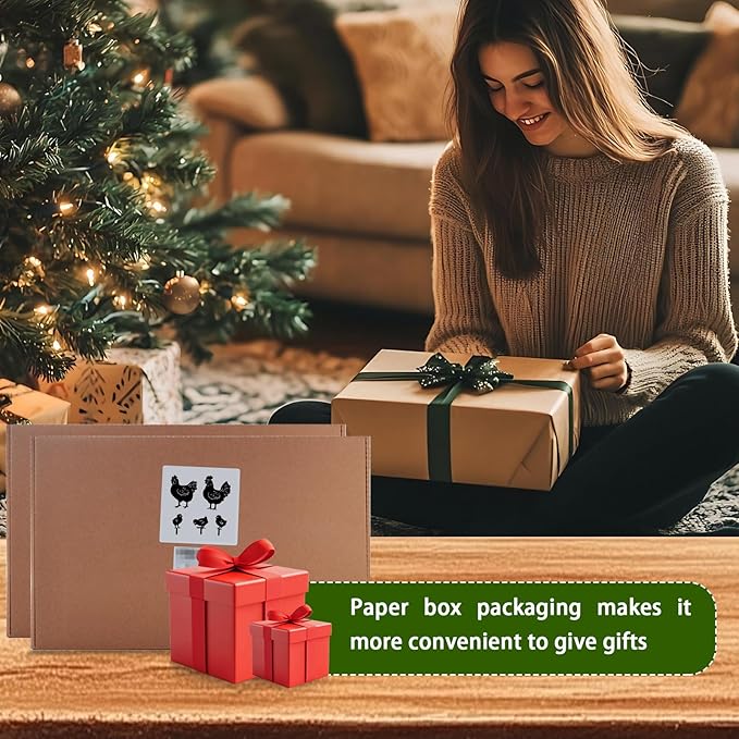 5 Pack Chicken Metal Garden Decorative Stakes, Weather Proof Silhouette Statues for Yard, Patio,Outdoor Decor for Chicken Lovers and Pet Owners