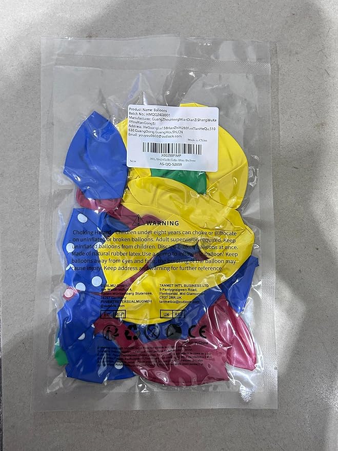 Red Blue Green Yellow Balloons 12 Inch Assorted Rainbow Latex Balloons Primary Color Red Blue Yellow Green Polka Dot Colorful Balloon for Kids Birthday Baby Shower Carnival Circus Party Decor