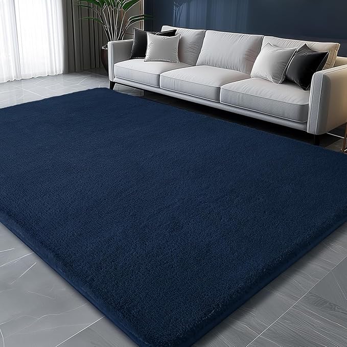 Sour Lemon 5x7 Area Rugs for Living Room, Soft Large Area Rug Fluffy Rugs for Bedroom,Machine Washable Area Rug Non Slip Carpet Rug for Living Room Playroom Kids Room Home Decor