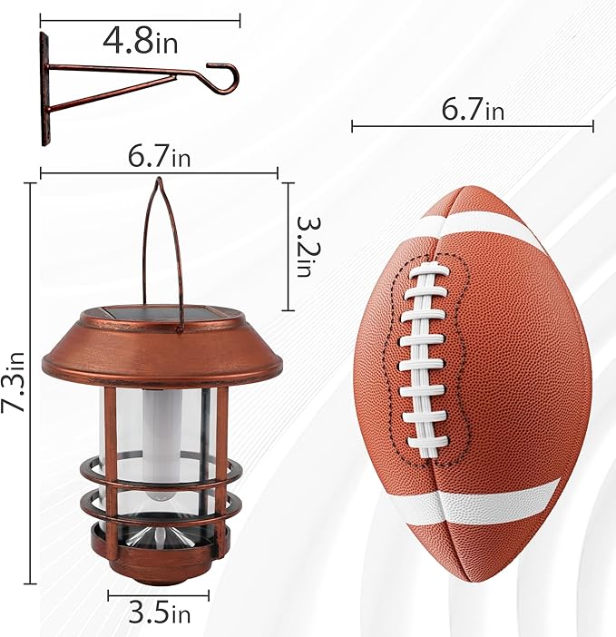 Otdair Solar Wall Lantern Outdoor, Flickering Flames Solar Sconce Lights Outdoor, Hanging Lamps Wall Mount for Front Porch, Patio and Yard, 2 Pack, Bronze