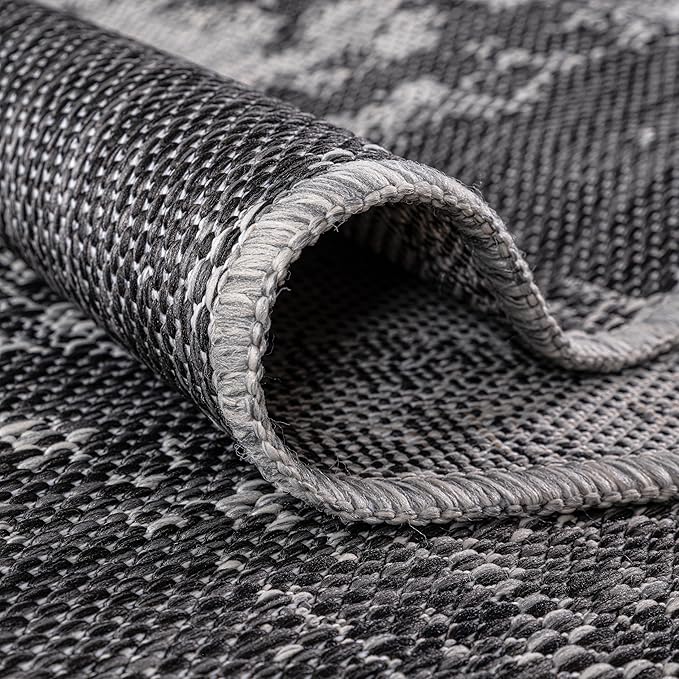 Keen Home Design Terrace Outdoor Runner Rug - 2x6 Washable Indoor/Outdoor Rug for Patio, Kitchen, Balcony, Beach, Garden, Deck and Porch, Size: 2'2"x5'7"