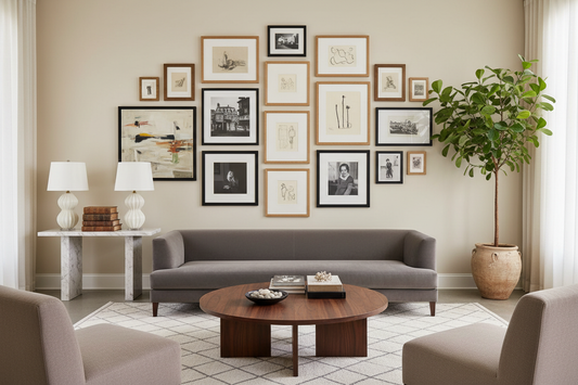 Gallery Walls: Curating Art at Home