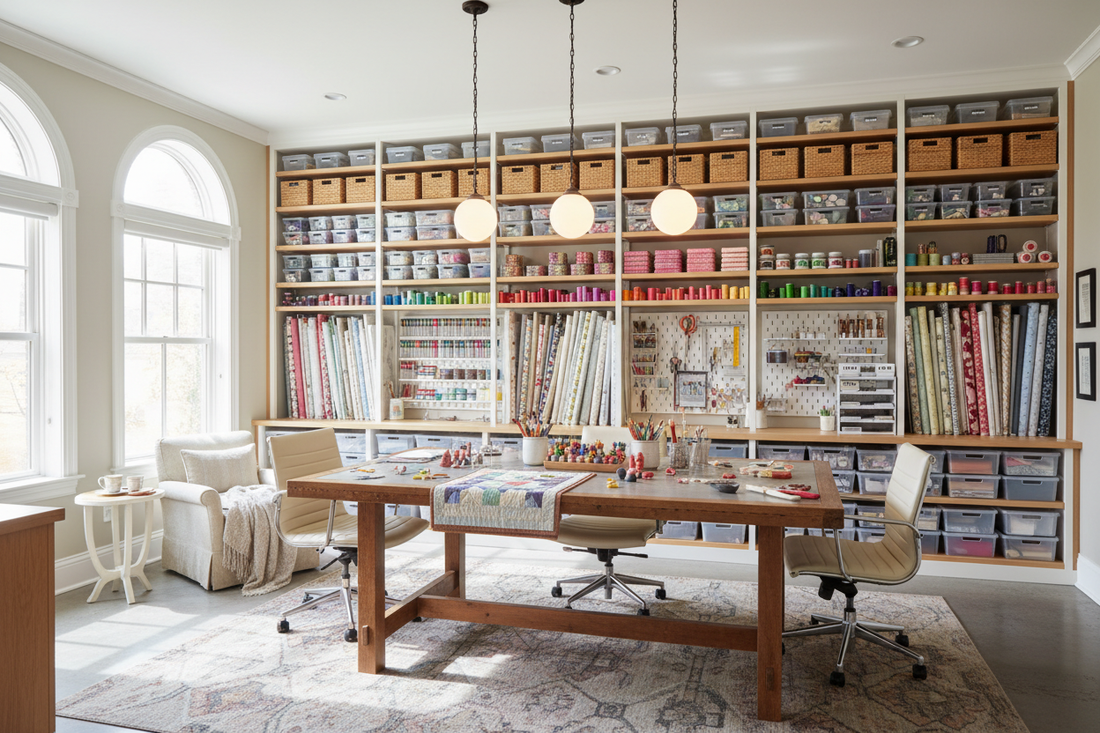 Craft Room Design: Organizing Your Creative Space