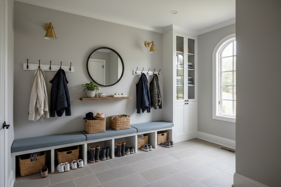Mudroom Organization: Creating Functional Family Entryways