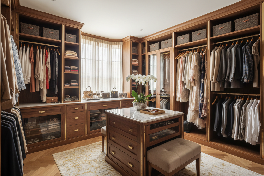 Closet Organization: Creating Luxury Storage Solutions