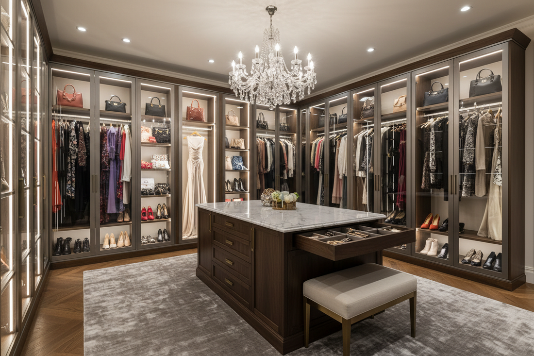 Walk-In Closet Design: Creating Your Dream Dressing Room