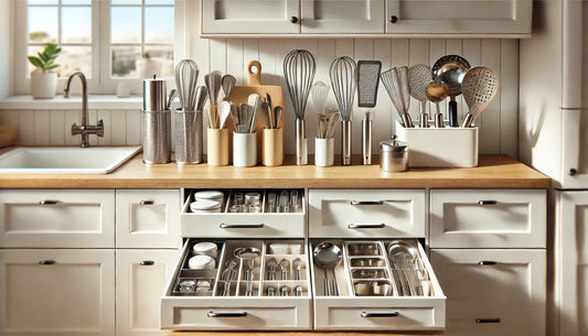 How to organize small kitchen tools without clutter