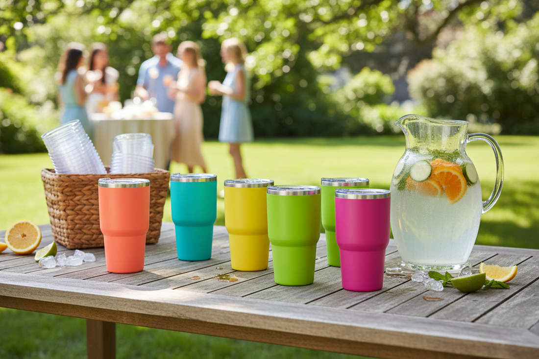Drinkware Essentials for Backyard Gatherings