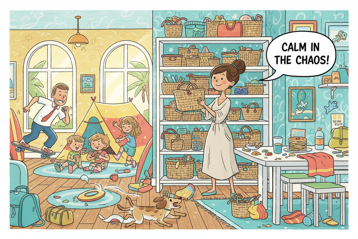 Creating a Calm Home During Busy Summer Months