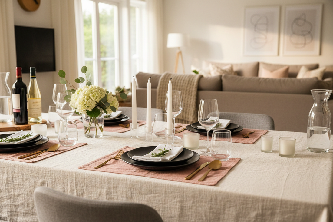 Simple Table Setting Ideas for Casual Dinner Parties