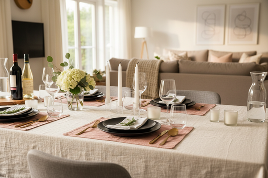 Simple Table Setting Ideas for Casual Dinner Parties