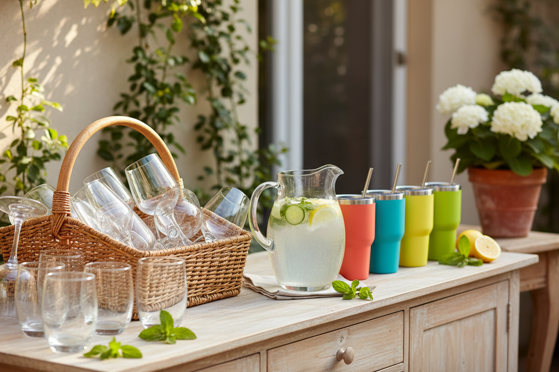 Drinkware That Makes Entertaining Easier
