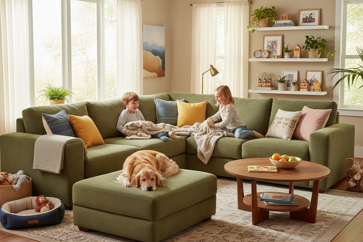 Family-Friendly Furniture: Choosing Sofas That Stand Up to Real Life