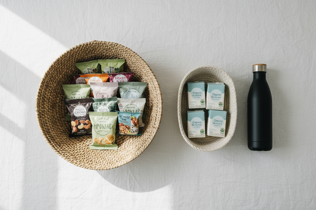 Smart Storage for Snacks and Drinks