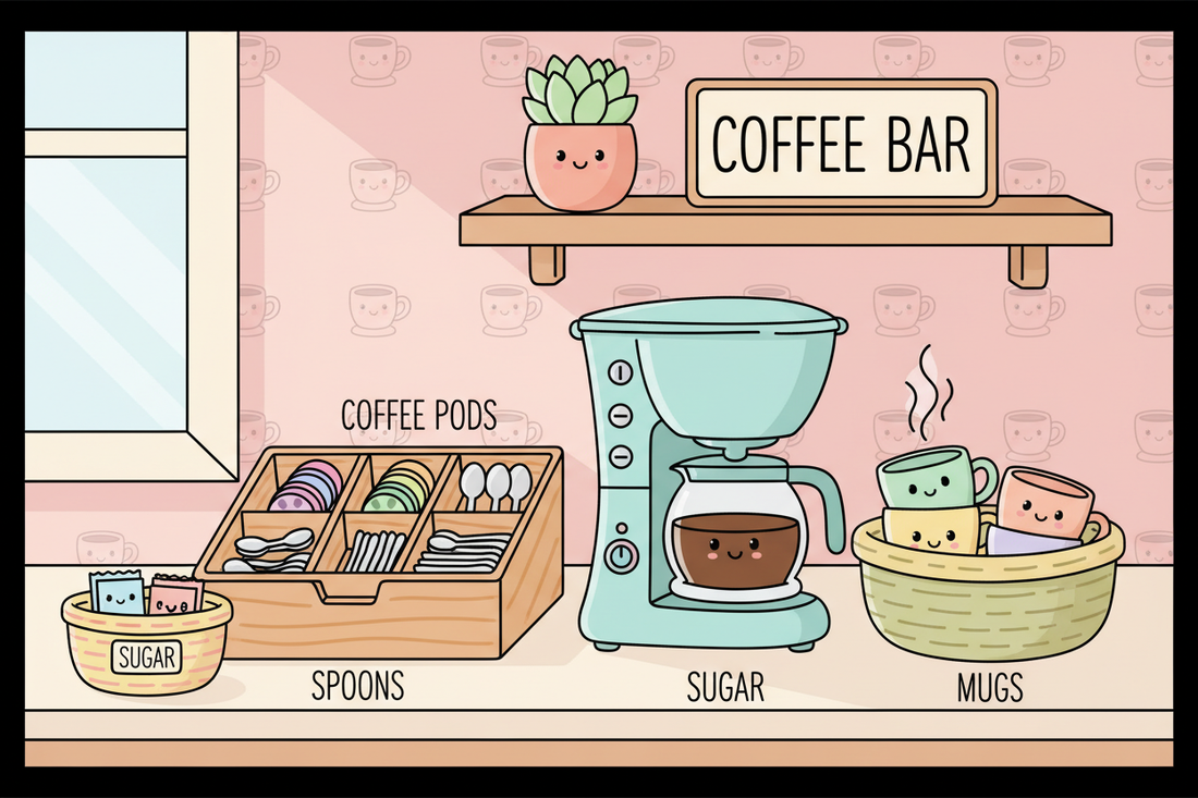 How to Create a Clutter-Free Coffee Station
