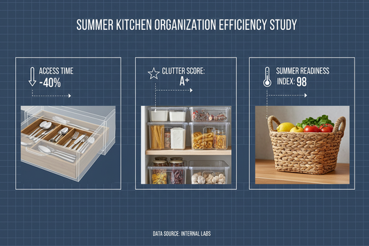 Summer-Friendly Kitchen Organization Tips