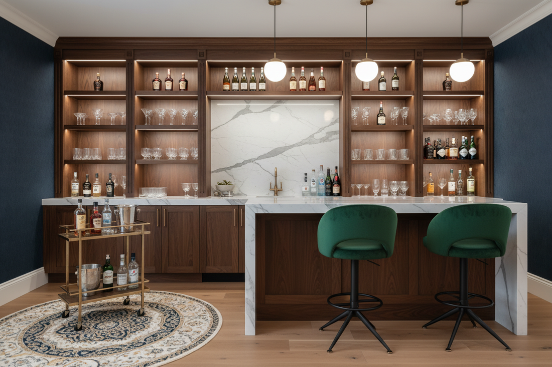 Home Bar Design: Crafting Your Personal Cocktail Lounge