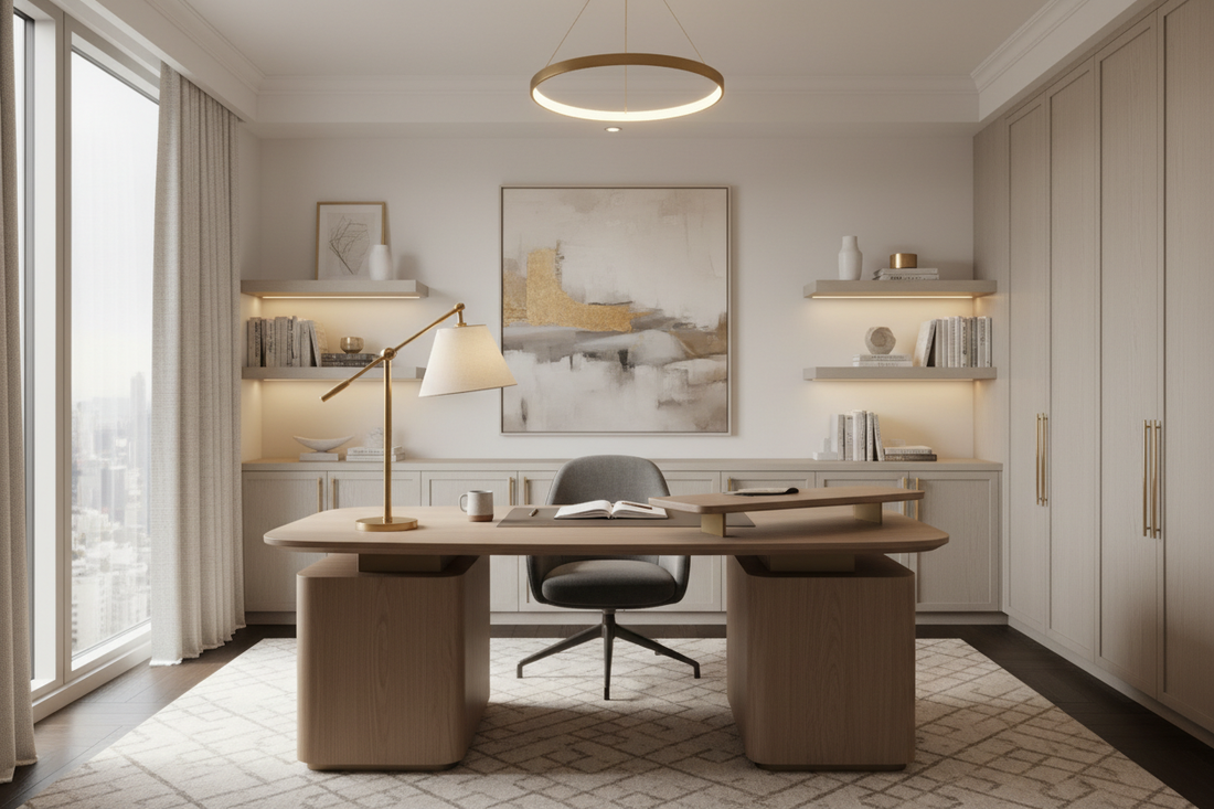 Home Office Lighting: Designing for Productivity and Comfort