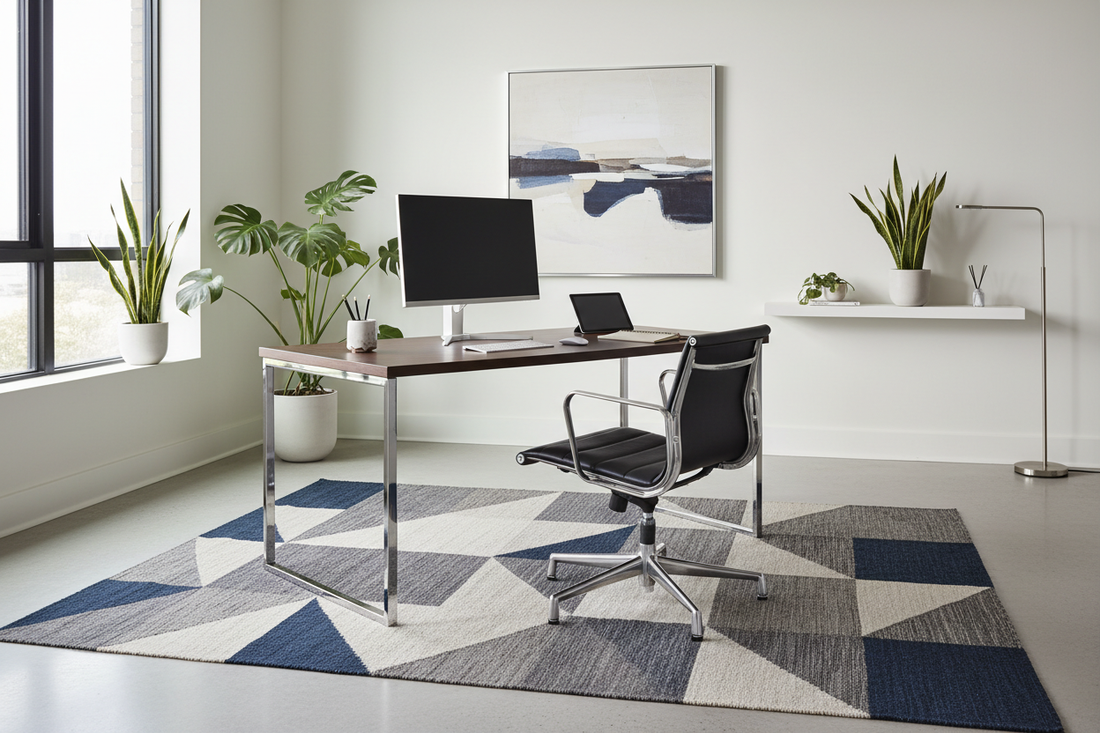 Home Office Floor Decor: How the Right Rug Boosts Productivity and Elevates Your Workspace