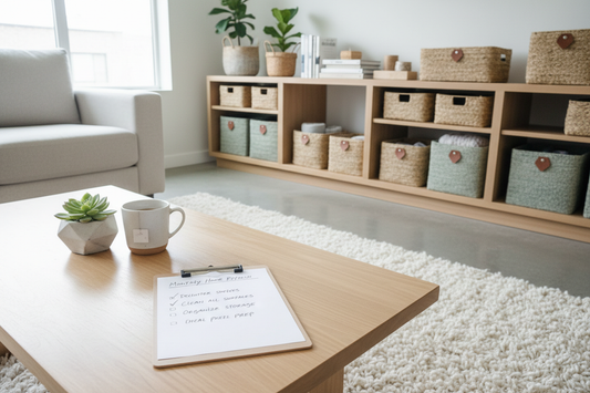 End-of-Month Home Reset Checklist