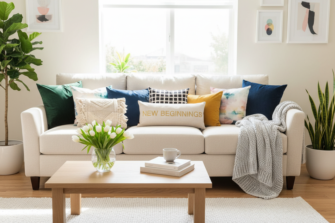 New Year Refresh: Simple Home Updates Using Pillows