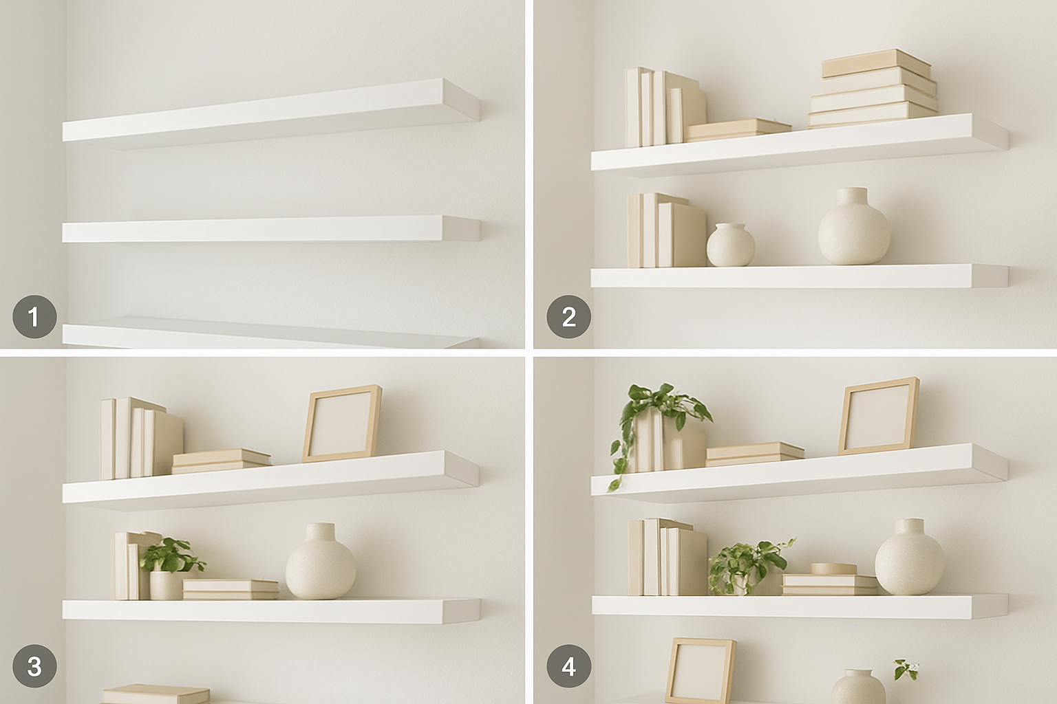 How to Style Shelves Like a Designer: A Step-by-Step Guide – MaisonoryHome