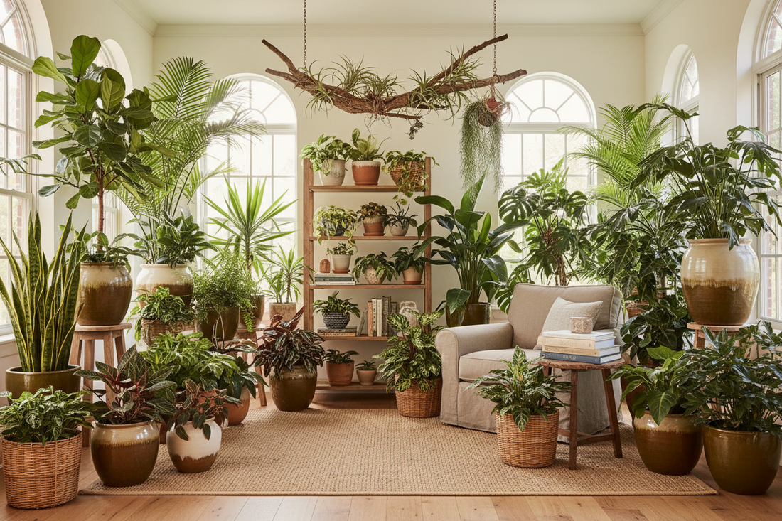 Bring Nature Indoors with Plants: Create a Lush, Healthy Home