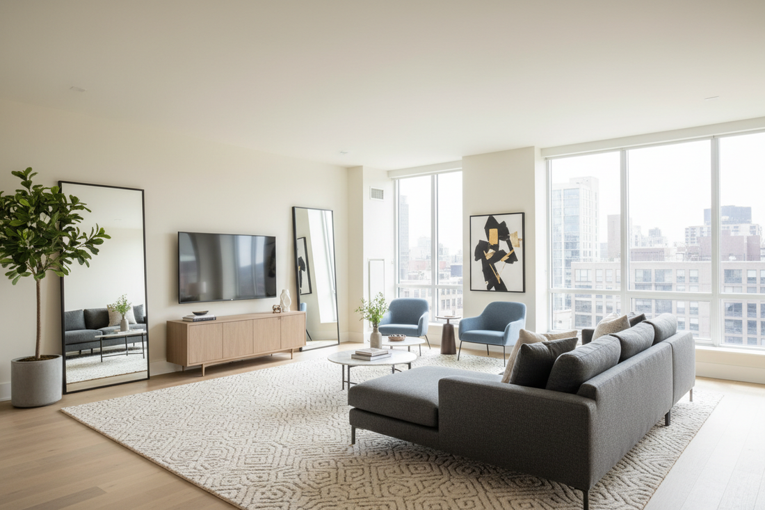 Living Room Layout Tricks That Make Your Space Feel More Spacious