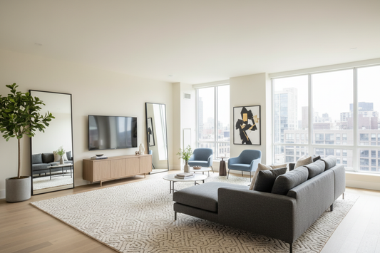 Living Room Layout Tricks That Make Your Space Feel More Spacious