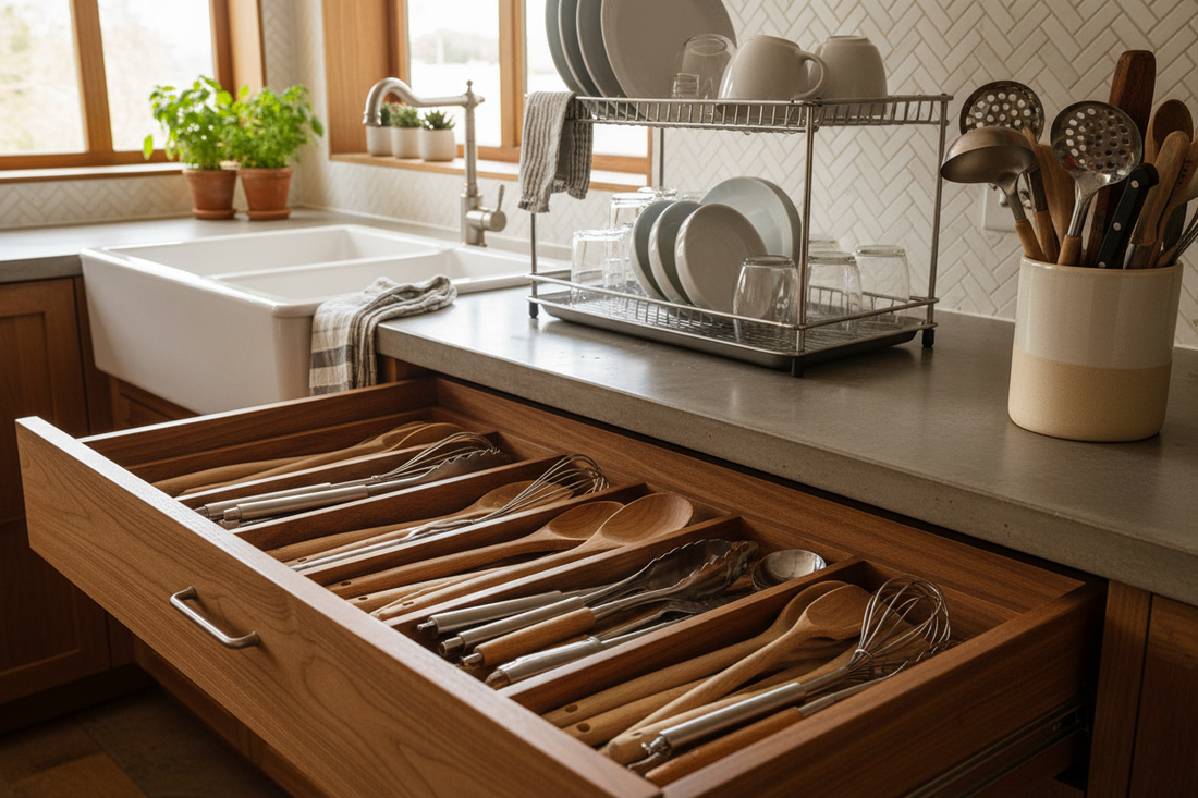 How to Organize Frequently Used Kitchen Tools