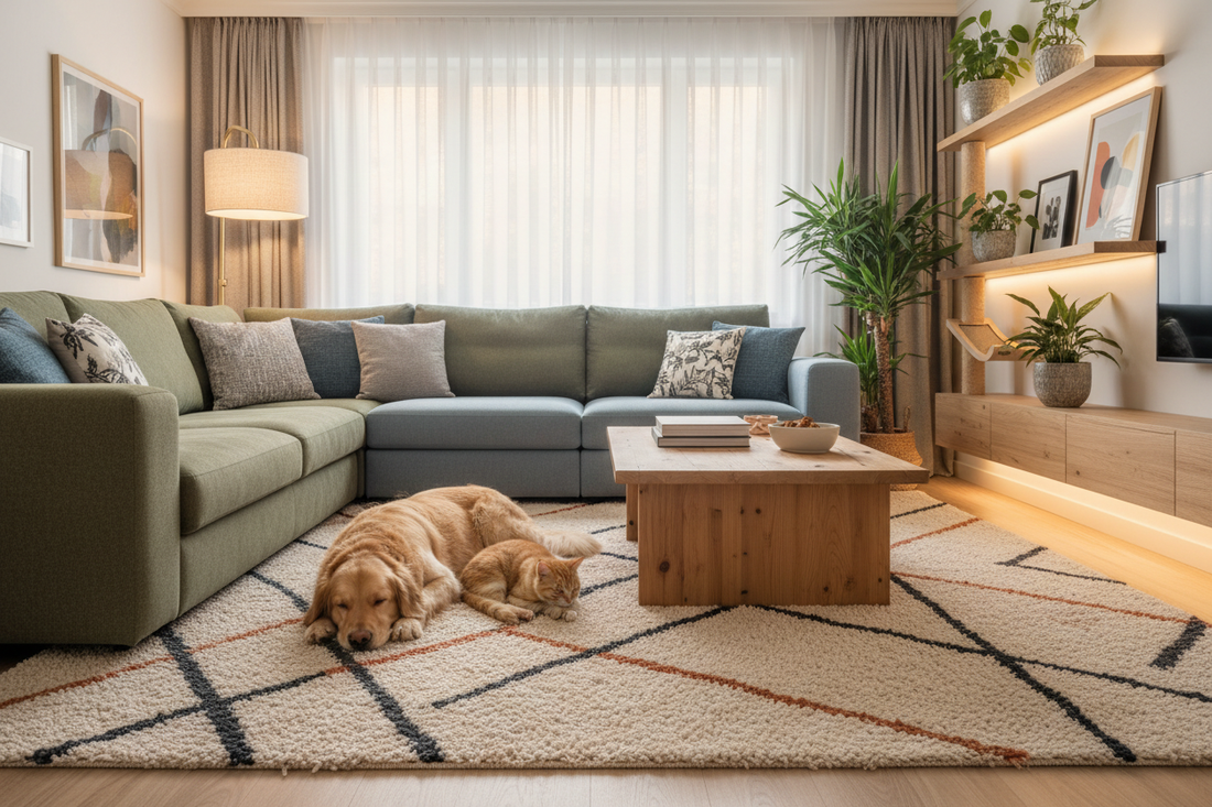Pet-Friendly Home Decor: How to Choose Durable Rugs and Mats That Work for You and Your Pets