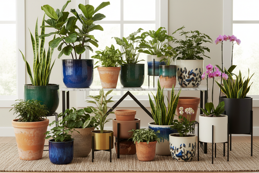Plant Pots and Planters: Choose the Perfect Containers for Your Indoor Garden