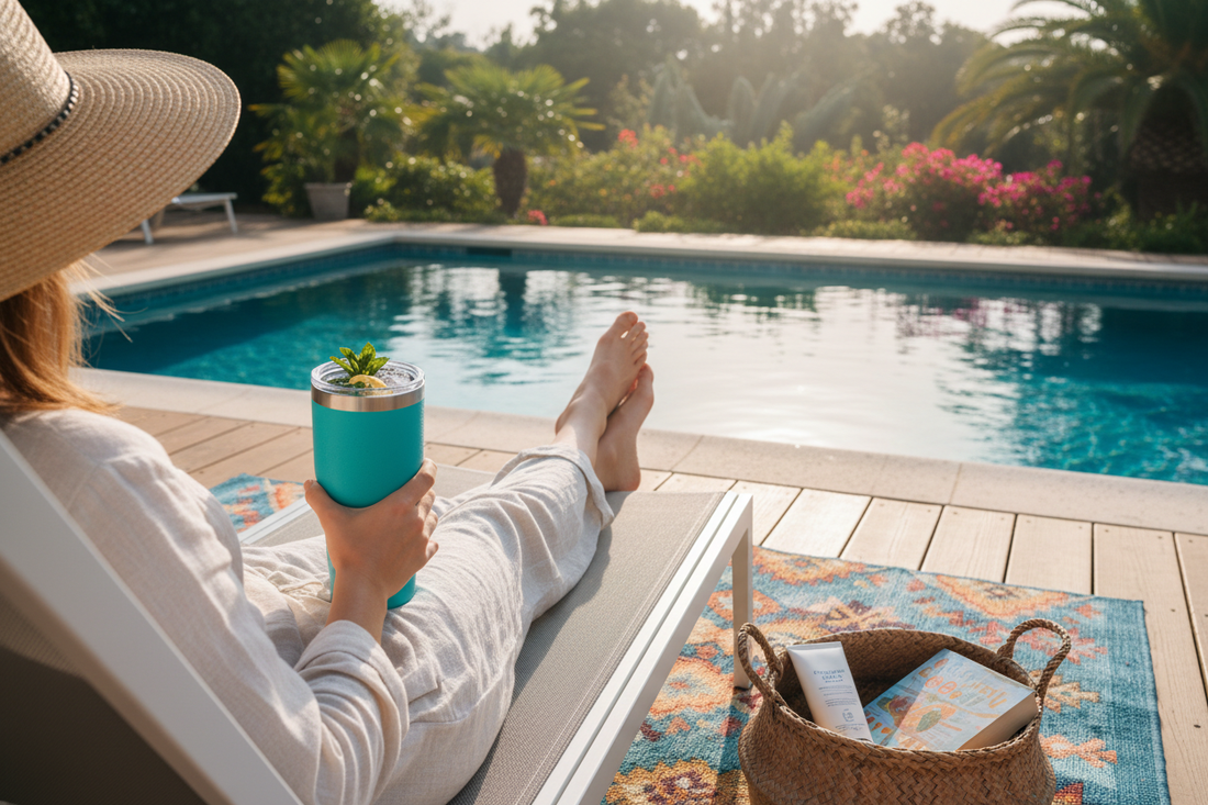 Drinkware for Pool Days and Outdoor Fun