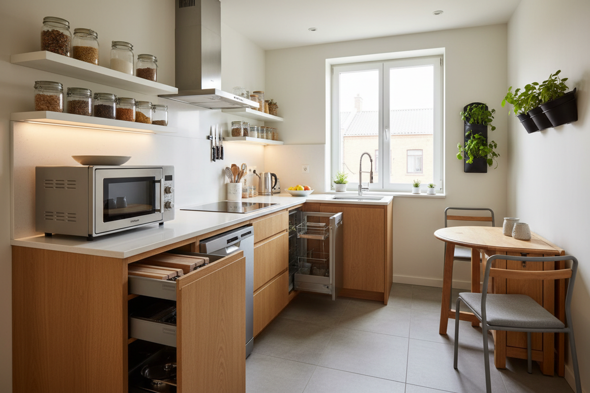 Kitchen Setup Tips for Small Homes: Make Every Inch Work Harder