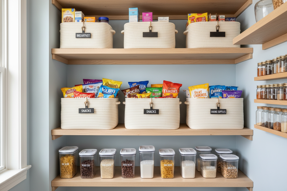 Smart Pantry Zones for Faster Cooking