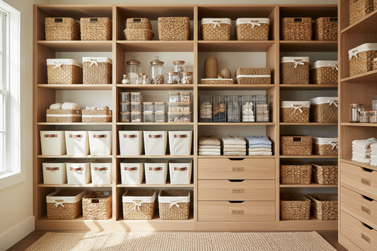 Storage Baskets and Organizers: Stylish Solutions for Every Room