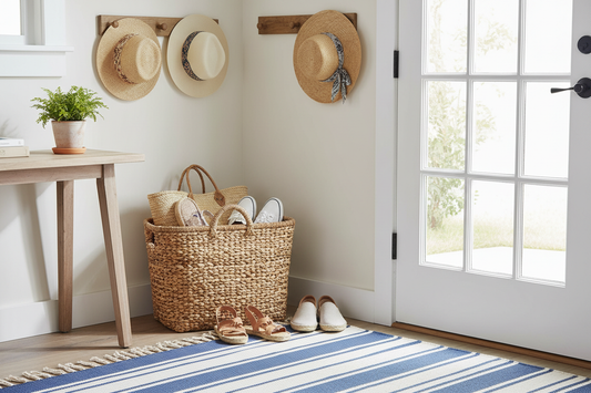 Summer Entryway Ideas That Keep Dirt Outside