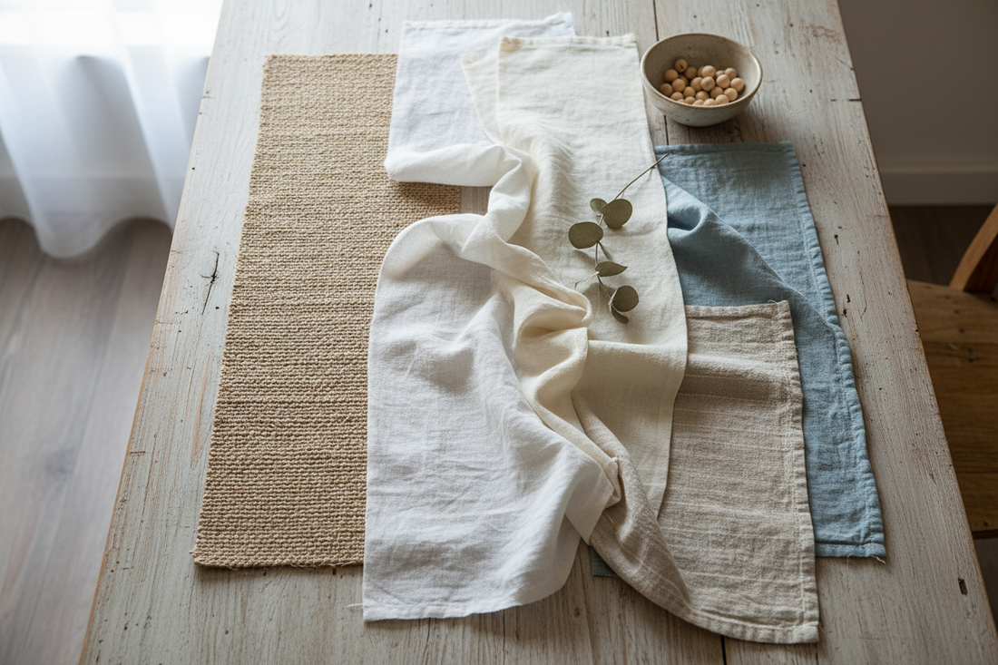 Table Runner Fabric Guide: Linen vs Cotton vs Jute — Which Material is Right for You?