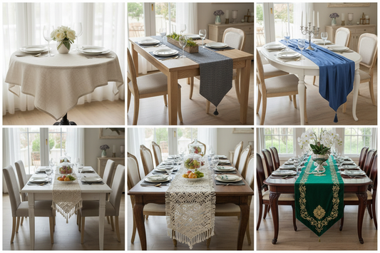 Table Runner Length Guide: From 36 to 120 Inches - Perfect Sizing for Every Table