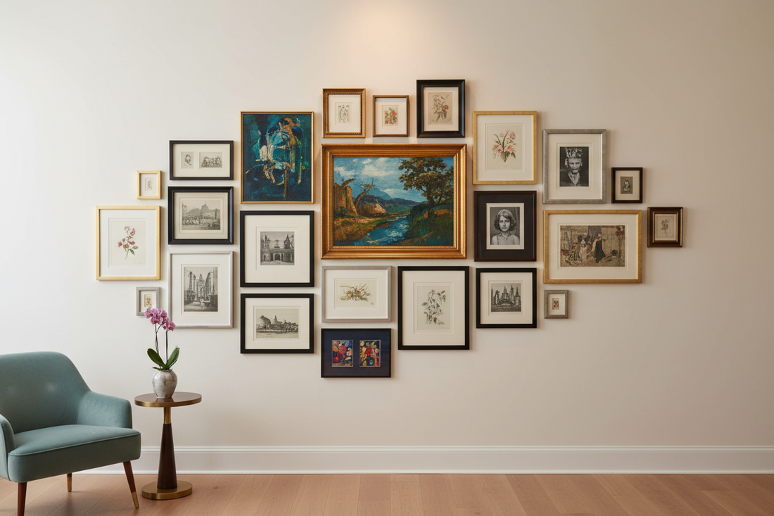 Wall Art and Frame Arrangement: Create Gallery-Worthy Displays