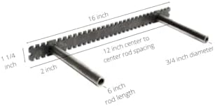 Floating Shelf Brackets - Sheppard Brackets - Easy Install - Heavy Duty (16 inch)