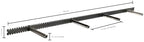Floating Shelf Brackets - Sheppard Brackets - Easy Install - Heavy Duty (46 inch)
