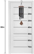 Wind Chimes Outdoor,36 Inch Memorial Wind Chimes Outdoor Large Deep Tone with 6 Heavy Metal Tubes Tuned.Wind Chimes for Loss Loved One, Memorial Gift.Garden Decor