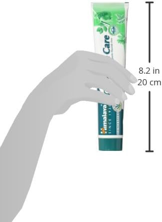 Himalaya Complete Care Toothpaste, Fluoride Free to Reduce Plaque and Brighten Teeth, 6.17 Oz
