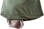 Laundry Collector, Laundry Hamper, Door Hanging Laundry bag with hooks (Army green, 65Liters)