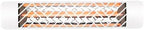 EF15120W1 1500 Watt Plug-In Electric Infrared Single Element Heater, Finish Color: White, Decorative Fascia: Chevron